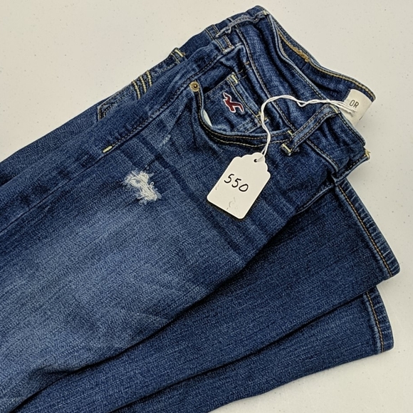 Women's Hollister Jeans Distressed 24x33 @cool - Picture 13 of 13